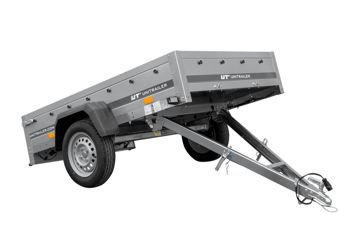 Remorque voiture 200x125 UNITRAILER GARDEN 201 KIPP