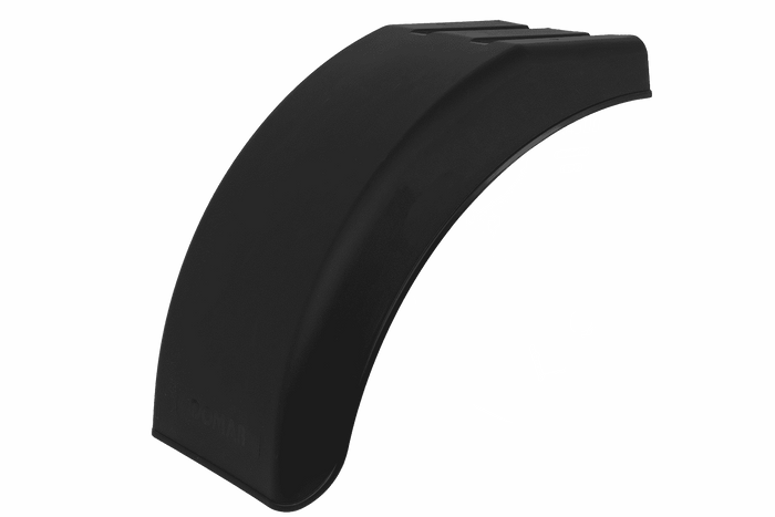 Demi-garde-boue pour remorque DOMAR D1013004 passage de roue 395/220mm droit