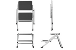 Marchepied de camping pliable ProPlus 360823V01, deux marches, capacité de charge : 150 kg
