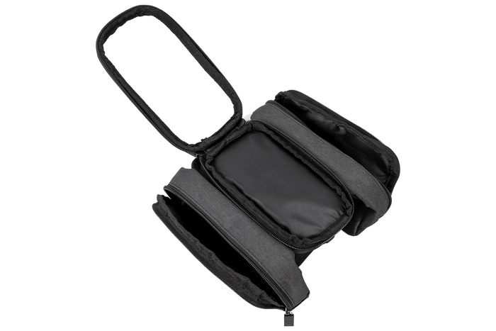 Sacoche de cadre de vélo PROFEX 93015 avec 2 poches et étui pour téléphone