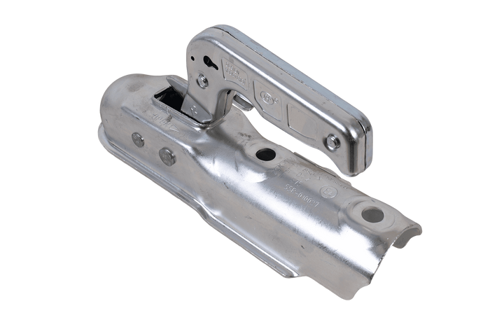 Attelage à boule STEELPRESS ZSK-0750C pour remorque de 750 kg avec timon tubulaire de 50 mm