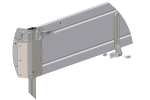 Côtés OUTLET BIS en aluminium H-300 pour remorques CARPLATFORM 6021 et UNIPLAT 600/3