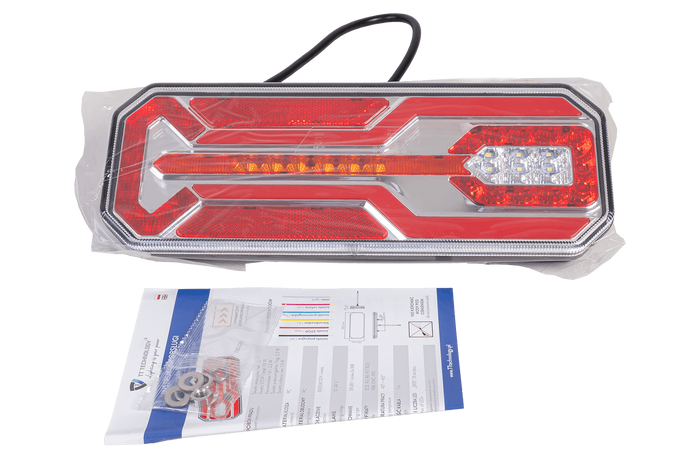 Feu arrière LED TT Technology TT.12514, 5 fonctions, universel