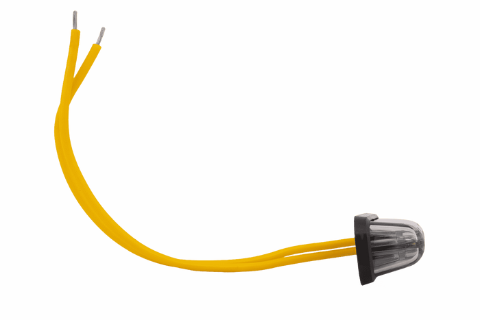 Feu de position, gabarit FRISTOM FT-081 LED DARK, orange, universel