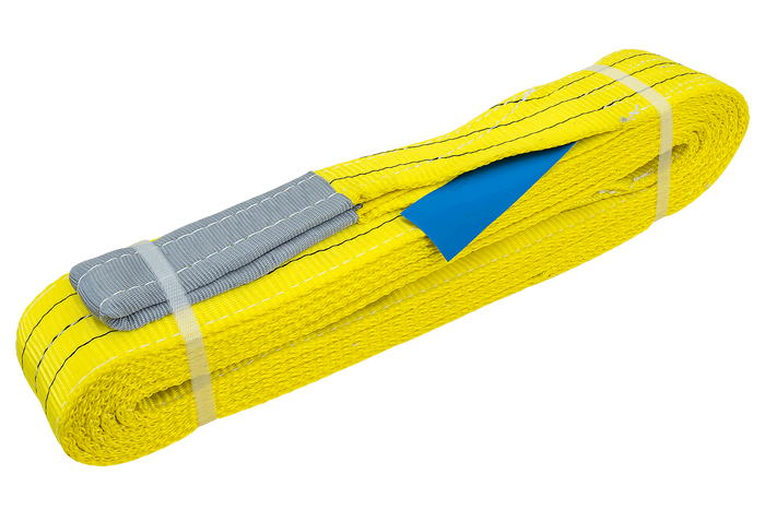 Sangle, elingue de levage HEFFA 6 m/90 mm/3 t avec boucles