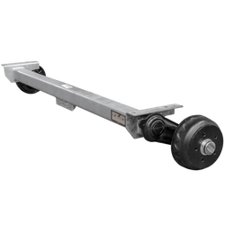 Essieu freiné KNOTT VGB13M pour remorque/porte-voitures 1350 kg, 1510 mm, 1880 mm, 5x112