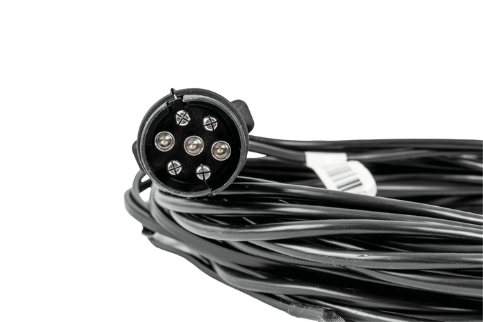 Faisceau électrique remorque MANTES, 7m FICHE 7 BROCHES BAIONNETTE 2x 5 BROCHES