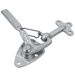 Attelage, charnière latérale gauche avec fixation WINTERHOFF WV 20-L + WVG 20-A, fermeture latérale complète de la remorque