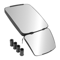 Miroir panoramique chauffant PLASTEX LP0435MPE universel 435x223mm