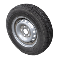 ROUE RENFORCÉE POUR REMORQUE PNEU KENDA 165/80 R13C 96/94N JANTE KENDA 4,5Jx13"H2 5x112 ET:30