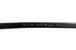 Câble électrique plat biconducteur TEXSIM YLY-Sp 2x0,75 - 1 m