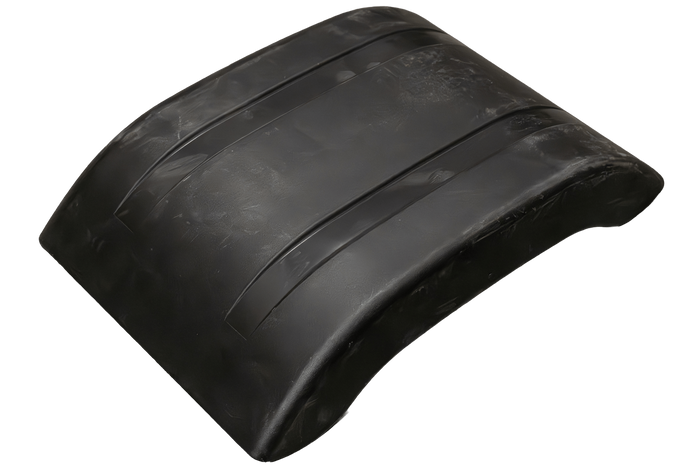 Demi-garde-boue pour remorque DOMAR D10224, passage de roue 370/240 mm