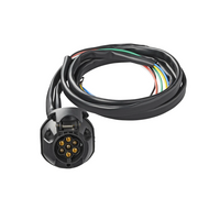 Faisceau électrique pour remorque ProPlus 343505, 1,5 m, prise 7 broches