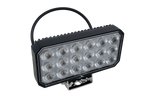 RéflectLampe de travail, réflecteur rectangulaire LED LAYTZ LY7305, 72 LED, 7000 lm