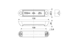Le gyrophare LED HORPOL LDO 2780, lumière clignotante orange