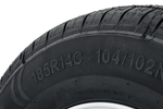 Roue de remorque renforcée KENDA 185/80 R14C 104/102N JANTE ALU STARCO 5.5Jx14"H2 5x112 ET:30