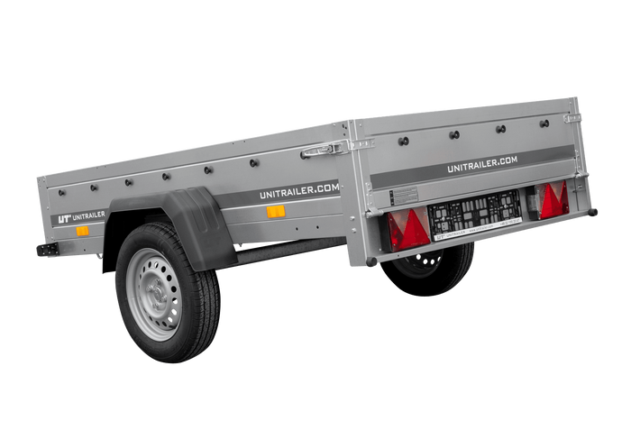 Remorque porte-voitures 200x125 UNITRAILER GARDEN 201 KIPP