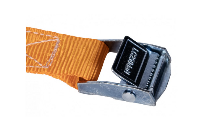 Sangle de tension KAMAR AKC4809 3 m/25 mm/2,5 t, sangle monobloc orange pour fixation