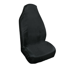 Housse de siège auto LAMPA 53255, noire, pour le siège avant