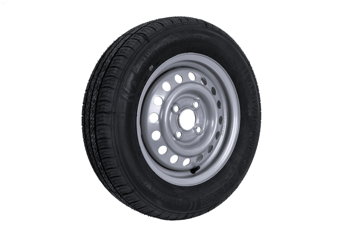 ROUE DE REMORQUE OUTLET PNEU KENDA 165/70 R13 79N JANTE KENDA 4Jx13&quot;H2 4x100 ET:30