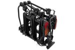 Inter Pack Velox 3 LED - porte-vélos pliable pour 3 vélos avec éclairage LED (noir)