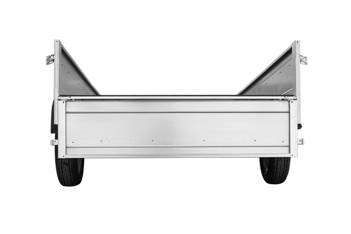 Remorque simple essieu Unitrailer GARDEN TRAILER 264 KIPP