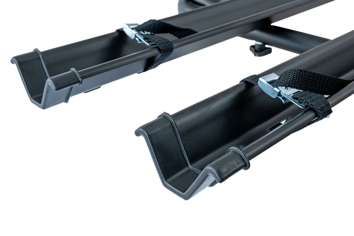 Porte-vélos 4x4 Peruzzo Brennero sur roue de secours - Porte-vélos 2 avec rails (Noir)