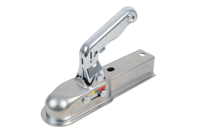 Attelage à boule CHOOYO JD.00.53.008 pour remorque de 800 kg avec barre d'attelage carrée de 40 mm