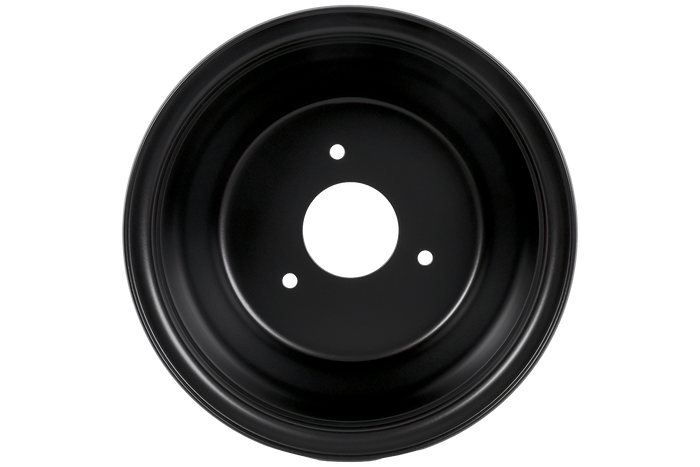 Jante en acier UNITRAILER noire 5ATx8"H2, 3x90, ET:-11.23