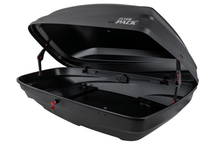 Coffre de toit Inter Pack Stella 440, noir mat