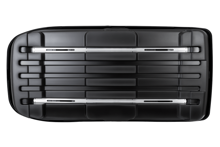 Coffre de toit Inter Pack Monsun PRO M, noir mat