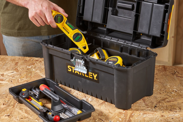 Boîte à outils, caisse STANLEY Essential avec organiseurs 410 x 210 x 200 mm, 8 l