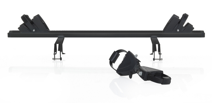 Porte-vélos Atera Strada Sport M3 + adaptateur 4 vélos - porte-vélos sur attelage (noir)