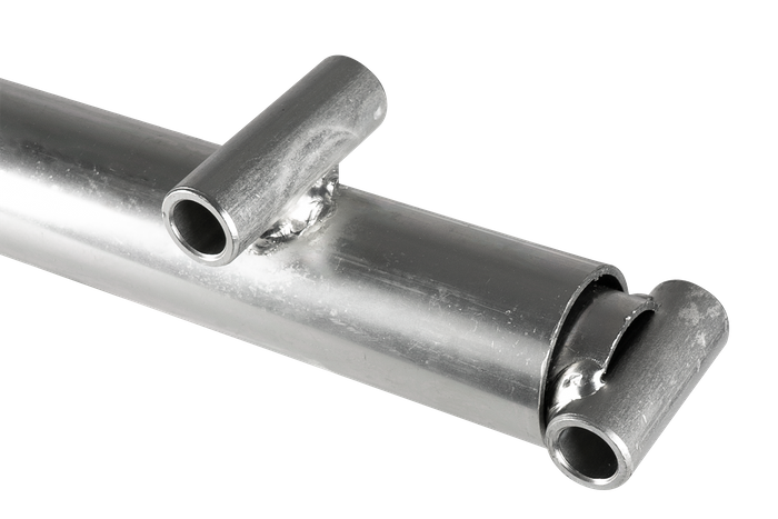 Leveur à manivelle UNITRAILER pour le basculement et le déchargement d'une remorque porte-voitures de 1000 kg (500-865 mm)