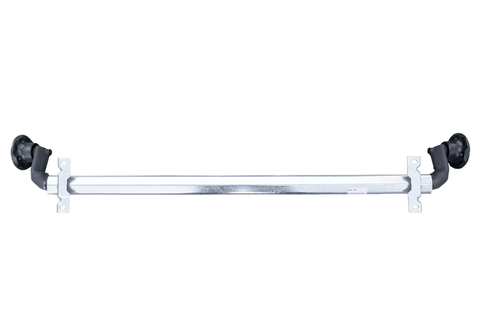 Essieu AL-KO OPTIMA non freiné pour remorque 750 kg, 1260 mm 1720 mm 4x100