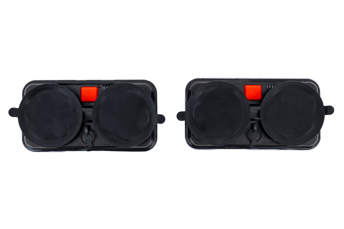 Feux arrière LED TT Technology TT.12028B-DI ,3 fonctions gauche+droite, sans fil, magnétiques