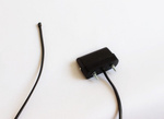 Éclaireur de plaque Aspöck Regpoint petit 12V DC/0,8m