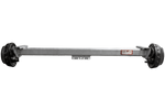 Essieu freiné KNOTT VGB18MV pour remorque/porte-voitures 1800 kg 1300 mm 1800 mm 5x112