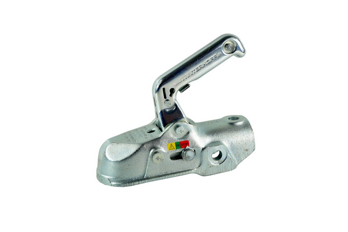 Attelage à boule WINTERHOFF WW 350 RC-K1414 pour remorque de 3500 kg avec timon tubulaire de 60 mm, en fonte