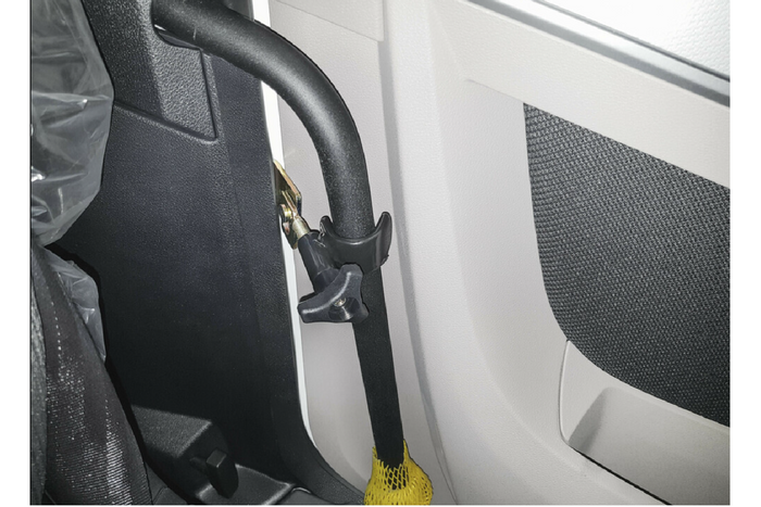 Serrures de porte de cabine supplémentaires LAMPA 97934 pour camions DAF