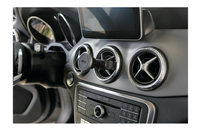 Support de téléphone magnétique LAMPA Magneto Vent Pro pour grilles d'aération; universel