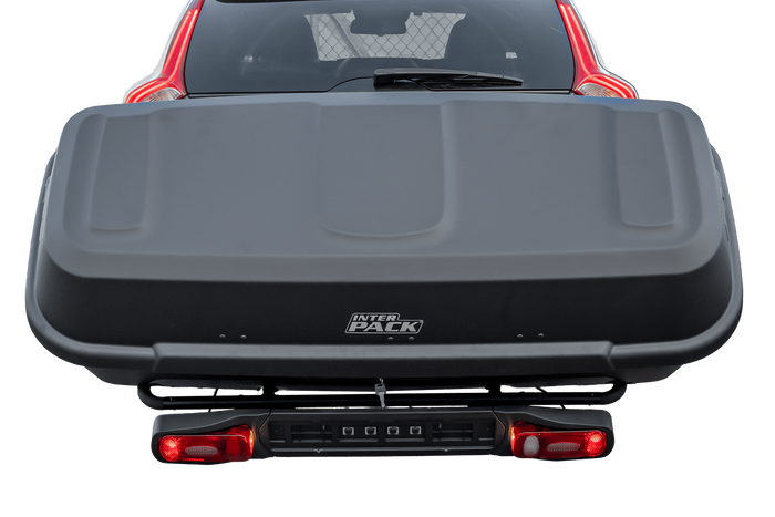 Box, coffre sur boule d'attelage Inter Pack Re-cargo (plateforme + coffre)