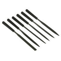 Jeu de six limes aiguilles STANLEY 0-22-500, longueur 160 mm