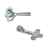 Attelage latéral gauche avec fixation WINTERHOFF WV 10-L + WVG 10-A, fermeture latérale complète remorque