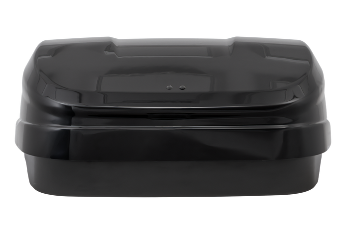 Coffre de toit Inter Pack Monsun PRO M, noir métallisé