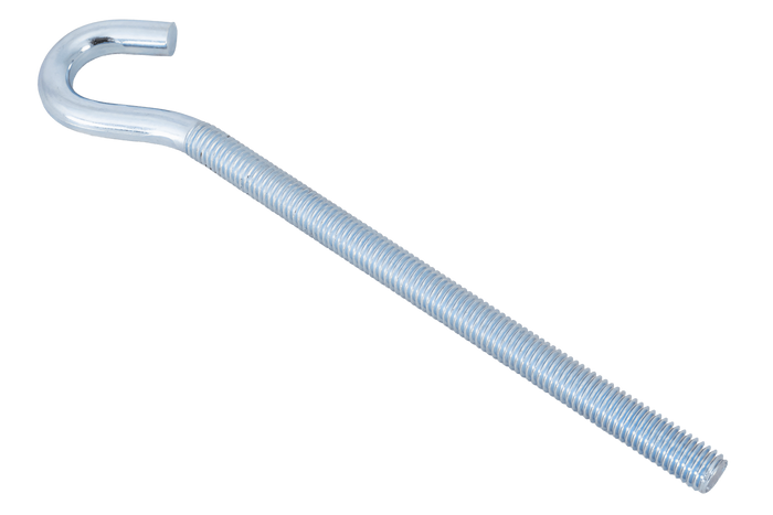 Piton, crochet, gond DROMET HZ M8x160 avec œillet ouvert (coudé)