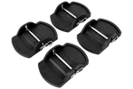 Ensemble de quatre supports stabilisateurs de remorque KNOTT 18x14x4,5cm