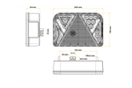 Feux arrière LED DOBPLAST DPT35, 7 fonctions, gauche + droite