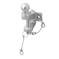 Boule d'attelage double fonction ProPlus 341216V01, entraxe de 50 mm, capacité de remorquage de 3 500 kg