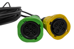 Faisceau électrique MANTES pour remorque de bateau, 5,5 m, prise 13 broches, 2 baïonnettes 5 broches
